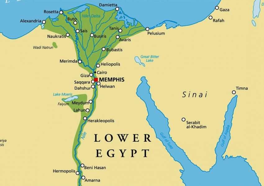 Egypt Map