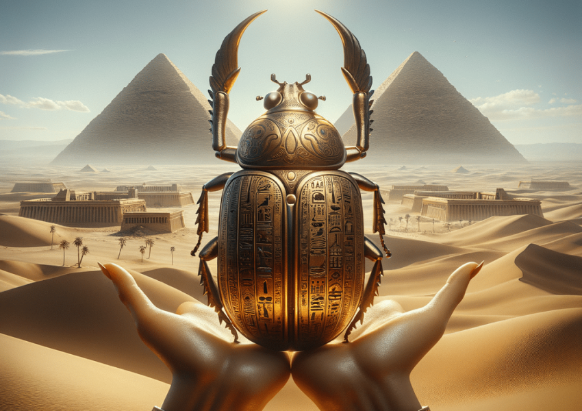Egyptian Scarab Beetle