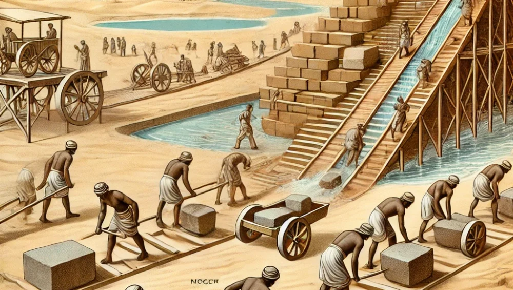 How Were the Pyramids Built?