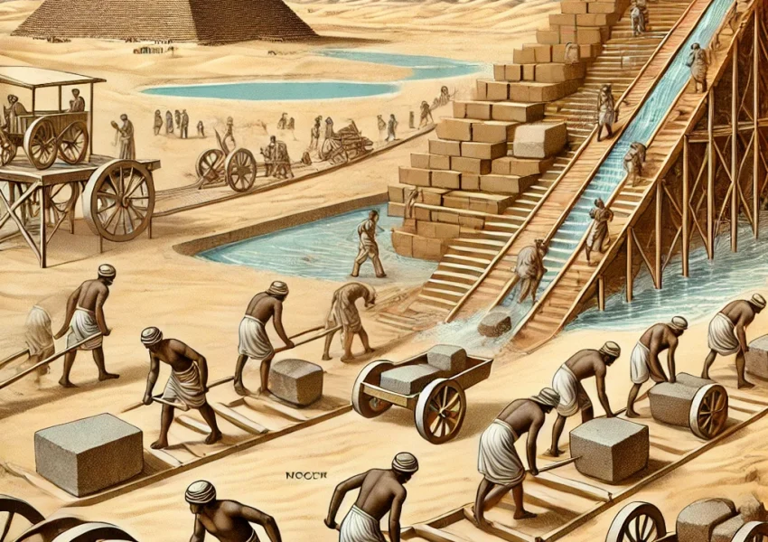 How Were the Pyramids Built?
